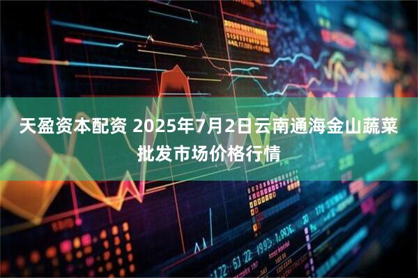 天盈资本配资 2025年7月2日云南通海金山蔬菜批发市场价格行情