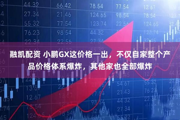 融凯配资 小鹏GX这价格一出，不仅自家整个产品价格体系爆炸，其他家也全部爆炸